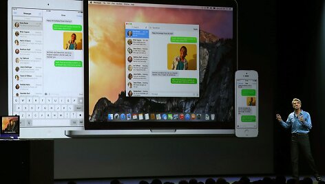 Operacinės sistemos &bdquo;iOS 8&ldquo; pristatymas