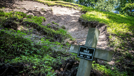 Nuošliauža Bernardinų kapinėse