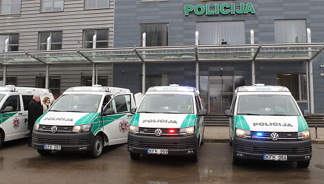 Vilniaus apskrities policijos &bdquo;VW Transporter&ldquo;