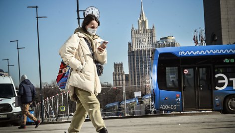 Maskva per pandemiją