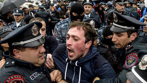 Protestas Armėnijoje