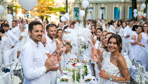 Lietuvoje skelbiama Le Dîner en Blanc data