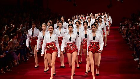 &bdquo;Dolce & Gabbana&ldquo; kolekcijos pristatymas 