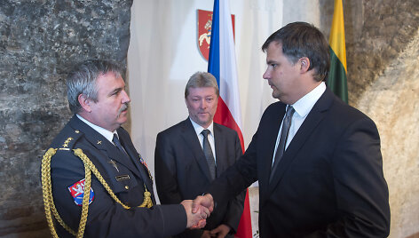 Naujojo Čekijos gynybos ata&scaron;ė Lietuvai akreditacijos ceremonija