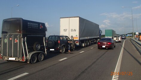 Avarija magistralėje