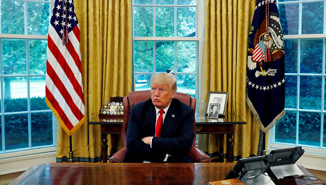 Donaldas Trumpas savo kabinete