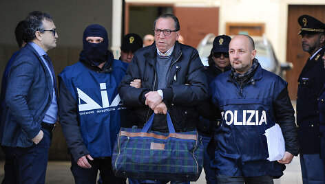 Italijos policija are&scaron;tavo 22 mafiozus