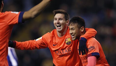 Lionelis Messi ir Neymaras
