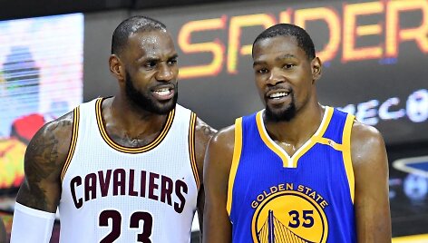 LeBronas Jamesas ir Kevinas Durantas