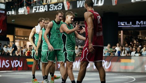 Kauno VDU 3x3 krep&scaron;inio ekipa