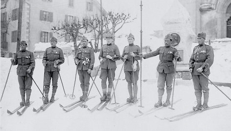 Patrulių rinktinė Šamoni olimpinėse žaidynėse, 1924 m.