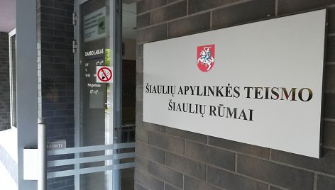 Suėmimas Šiaulių apylinkės teisme