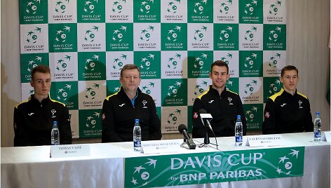 Tomas Vai&scaron;ė, Rimvydas Mugevičius, Laurynas Grigelis ir Tadas Babelis