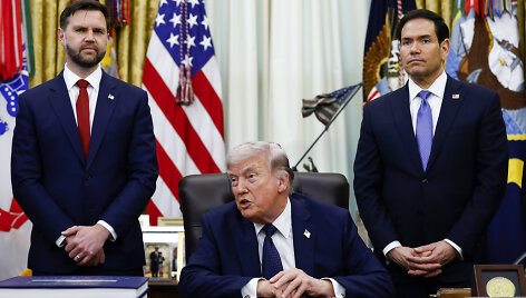 J.D. Vance'as, Donaldas Trumpas, Marco Rubio / CNP/INSTARi