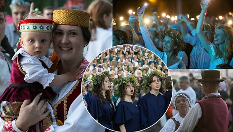 Vingio parke &ndash; finalinis Dainų &scaron;ventės koncertas
