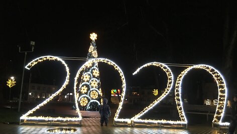 Kalėdom papuo&scaron;ta Kretingos Rotu&scaron;ės aik&scaron;tė