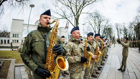 Karo komendatūrų įkūrimo ceremonija