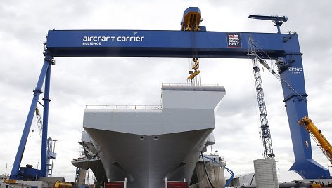 "HMS Queen Elizabeth" statybos