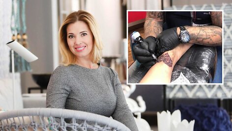 Gintarė Karaliūnaitė pasidarė tatuiruotę