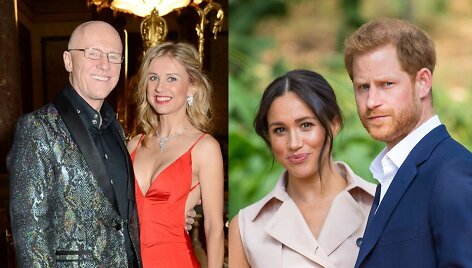 Johnas Caudwellas, Modesta Vžesniauskaitė, Meghan Markle ir princas Harry