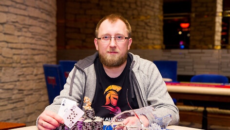 "Betsafe Žvejo I&scaron;&scaron;ūkio" čempionas Vladimiras Menkovas / Ryčio &Scaron;e&scaron;kaičio nuotr.
