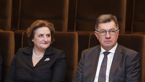 Loreta Graužinienė ir Algirdas Butkevičius