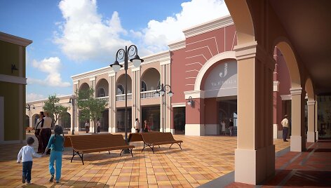 I&scaron;parduotuvių miestelis &bdquo;Via Jurmala Outlet Village&ldquo; 