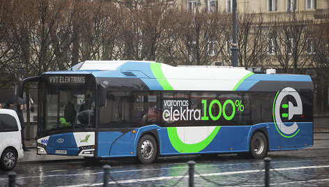 Naujas elektrinis autobusas