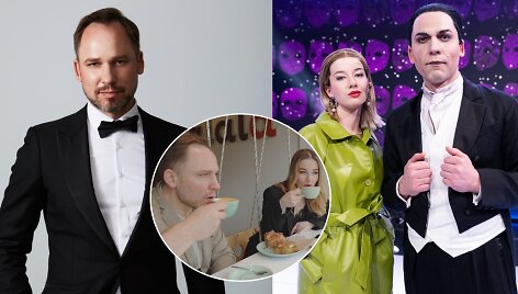 Jonas Sakalauskas su sužadėtine Emilija