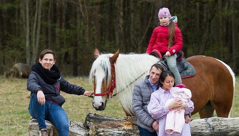 R.Morozovienės fotosesija su žirgais