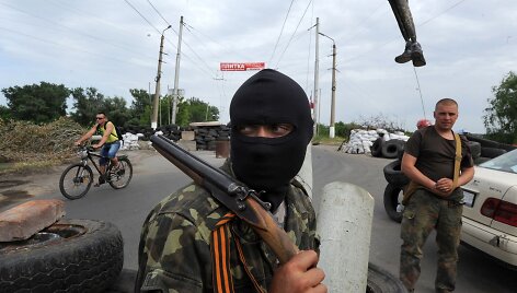 Teroristai rytų Ukrainoje