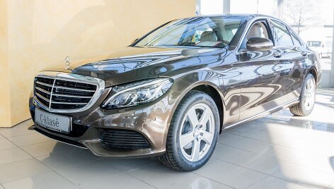 C klasės &bdquo;Mercedes-Benz&ldquo; &ndash; Vilniuje