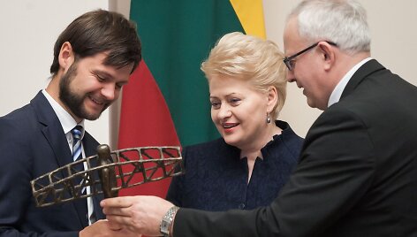 &bdquo;Metų vadovo&ldquo; nominaciją tiesiai i&scaron; prezidentės rankų pelnė &bdquo;Ruptela&ldquo; įkūrėjas  Andrius Rup&scaron;ys