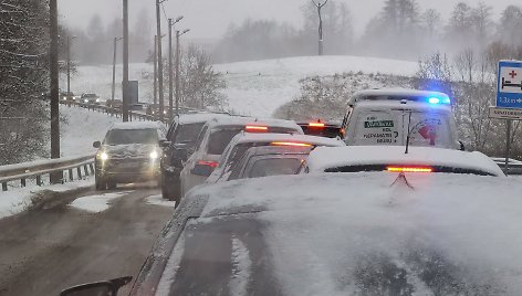 Eismo sąlygos Alytuje ir jo apylinkėse