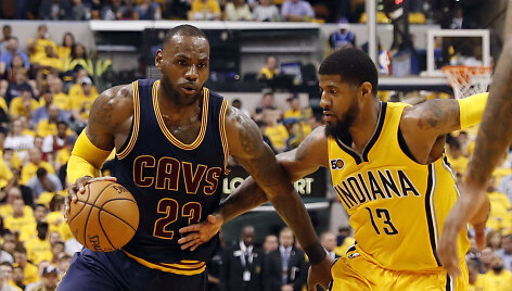 LeBronas Jamesas ir Paulas George'as
