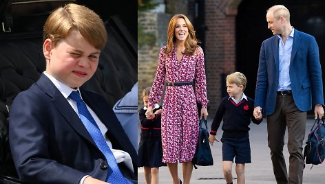 Princas George'as, princesė Charlotte, Kate Middleton, princas Williamas