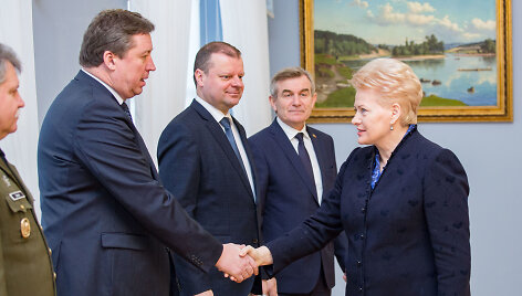 Raimundas Karoblis ir Dalia Grybauskaitė