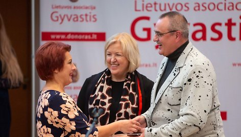Lietuvos asociacijos „Gyvastis“ veiklos 25 – mečio minėjimo akimirka