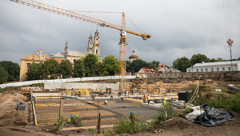 „Misionierių sodo“ projekto statybos