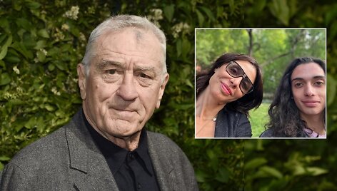 Robertas De Niro, jo dukra ir anūkas