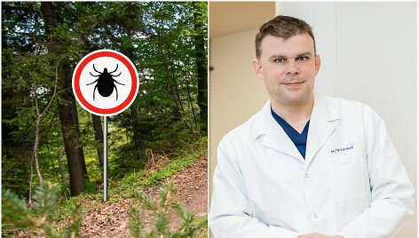 Valerijus Morozovas įspėja, kad apsisaugoti nuo erkių vien skiepų ir repelentų neužteks