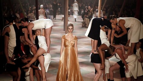 Giedrė Dukauskaitė &bdquo;Dior&ldquo; kolekcijos pristatyme