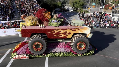 Rožių paradas Pasadenoje 