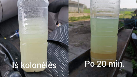 Neai&scaron;kios kilmės kuras i&scaron; degalinės