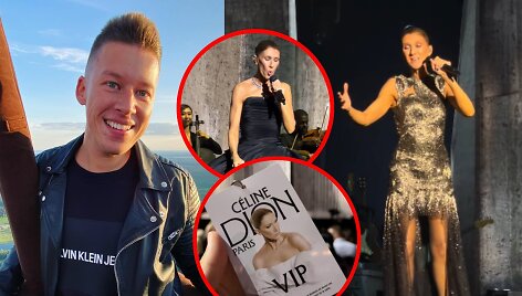 Rimvydas &Scaron;irvinskas-Makalius ir Celine Dion