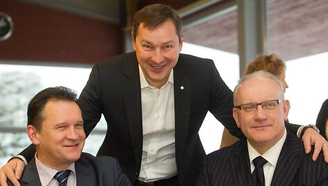 Jaroslavas Kaminskis, Artūras Zuokas ir Jonas Pinskus