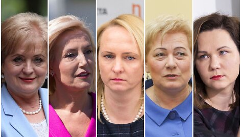 Nijolė Dirginčienė, Živilė Pinskuvienė, Marija Rekst, Edita Rudelienė, Ausma Mi&scaron;kinienė