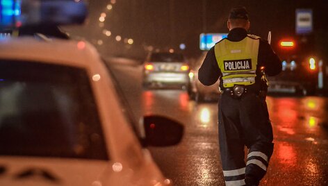 Naktinis reidas sostinėje ir Nemenčinėje