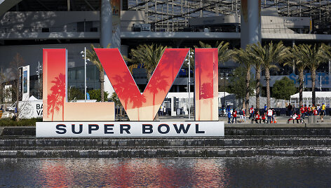 &bdquo;Super Bowl&ldquo; &scaron;iemet vyks Los Andžele