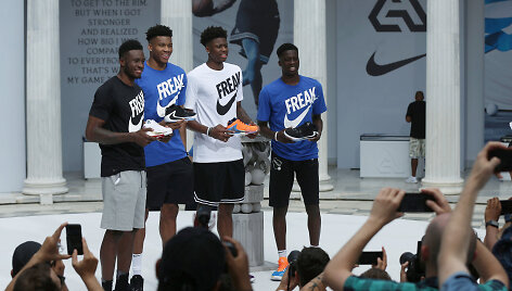 Thanasis, Giannis, Kostas ir Alexas Antetokounmpo